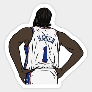 James Harden Back-To Sticker